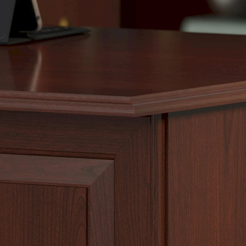 Ensemble bureau d'angle et bibliothèque Saratoga