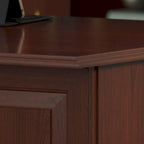 Ensemble bureau d'angle et bibliothèque Saratoga