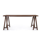 Ensemble de salle à manger 7 pièces Anise de style Mid-Century Modern avec table à piètement en A