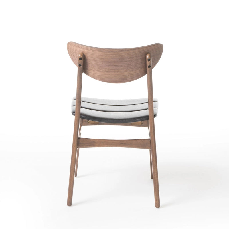 Ensemble de salle à manger 7 pièces Anise de style Mid-Century Modern avec table à piètement en A