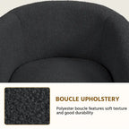 Fauteuil club capitonné avec accoudoirs