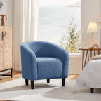 Fauteuil club capitonné avec accoudoirs