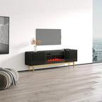 Meuble TV avec cheminée BL-EF