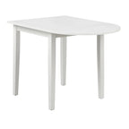 Table de salle à manger à abattants en bois massif « Simple Living Country Cottage »