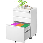 Classeur mobile/vertical à 3 tiroirs pour bureau à domicile