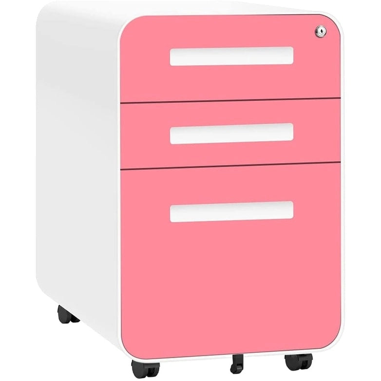 Classeur mobile/vertical à 3 tiroirs pour bureau à domicile