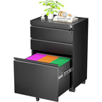 3 Drawer Mobile/Vertical File Cabinet for Home Office