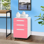 Classeur mobile/vertical à 3 tiroirs pour bureau à domicile