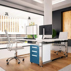 Classeur mobile/vertical à 3 tiroirs pour bureau à domicile