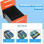 Classeur mobile/vertical à 3 tiroirs pour bureau à domicile