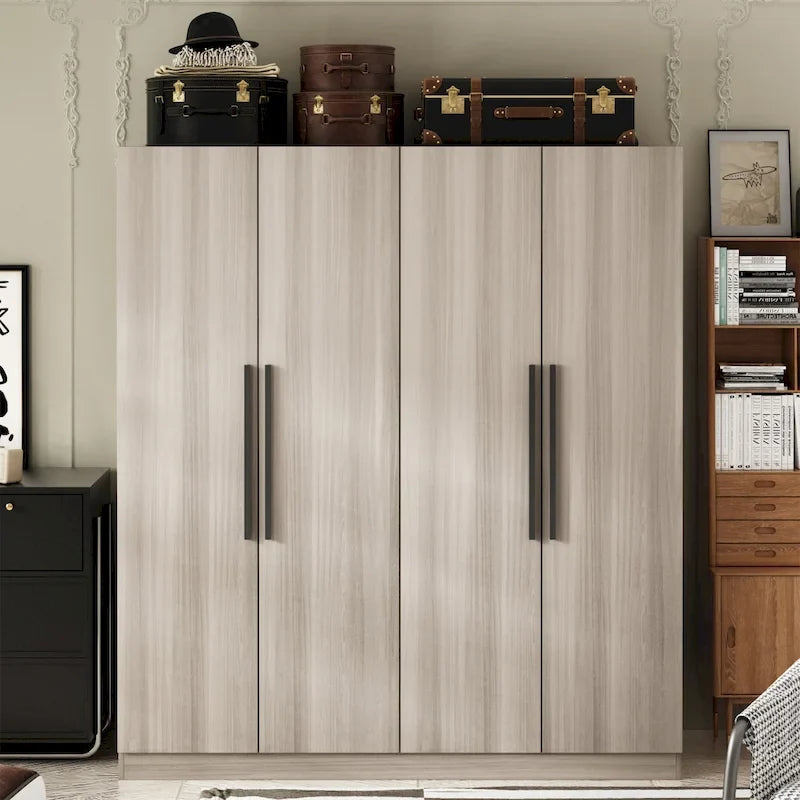 Grande Armoire de Rangement 4 Portes