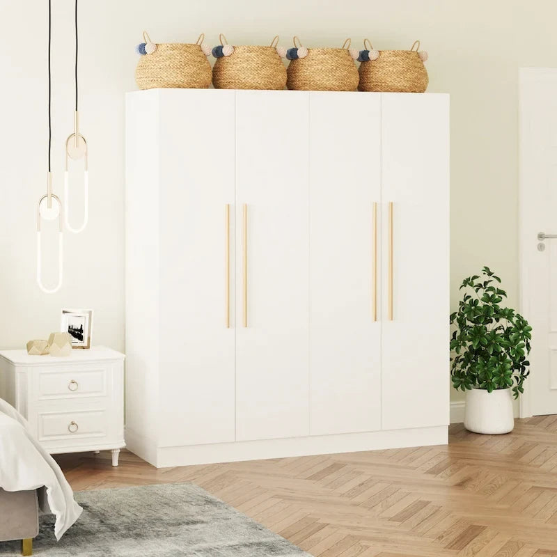 Grande Armoire de Rangement 4 Portes