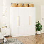 Grande Armoire de Rangement 4 Portes