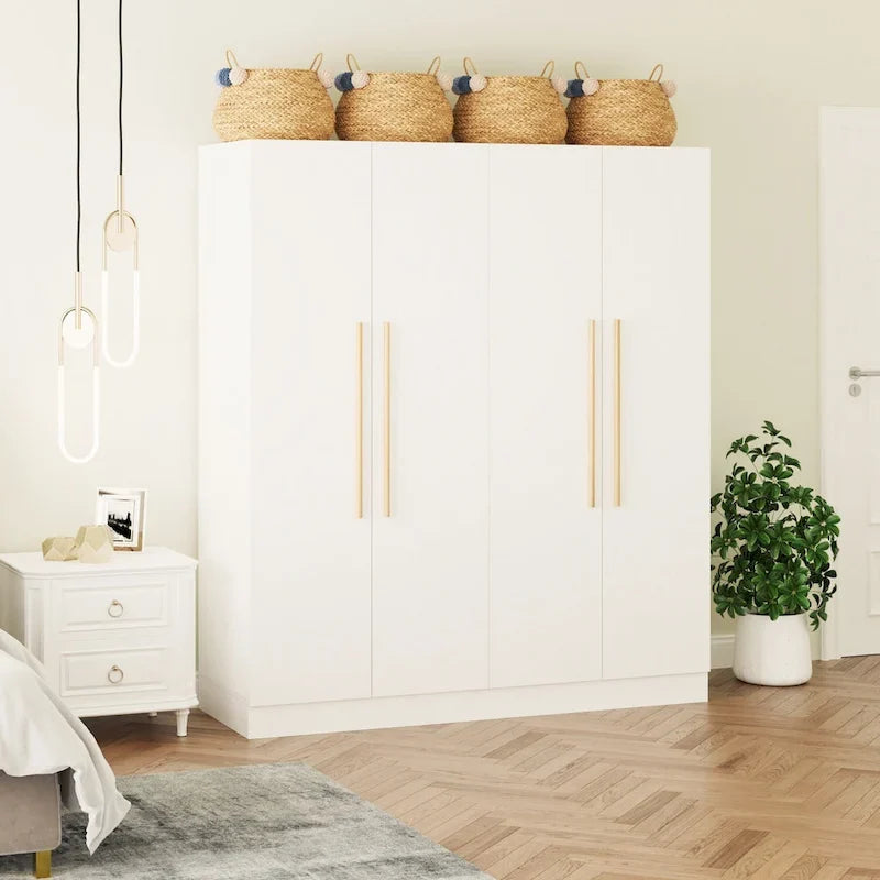 Grande Armoire de Rangement 4 Portes
