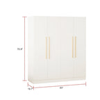 Grande Armoire de Rangement 4 Portes