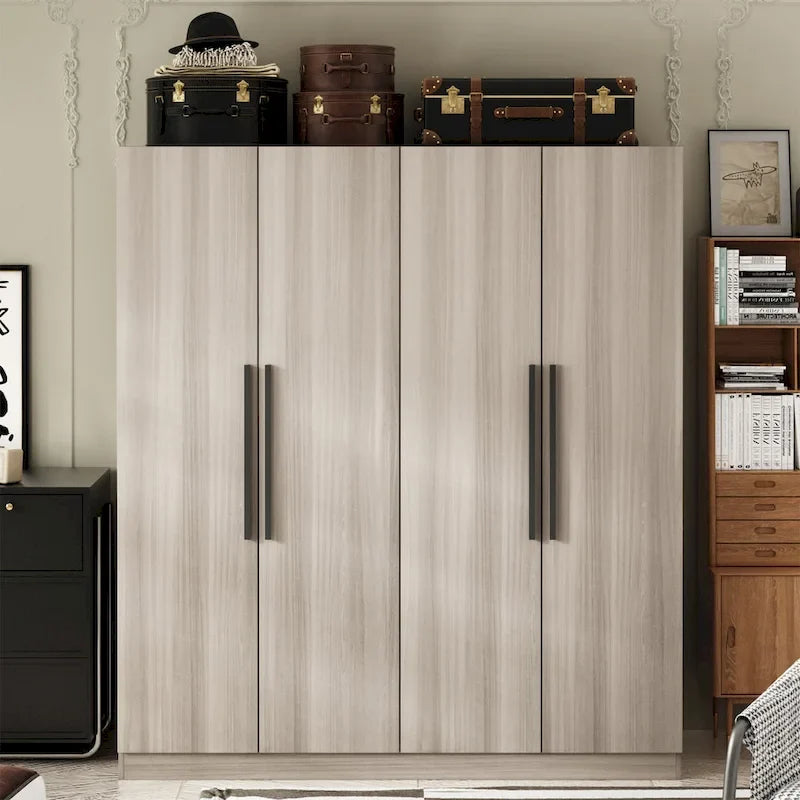 Grande Armoire de Rangement 4 Portes