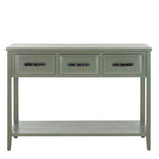Console Jennette noire/noyer - 42Wx15Dx30H