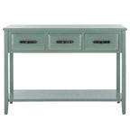 Console Jennette noire/noyer - 42Wx15Dx30H