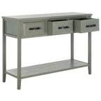 Console Jennette noire/noyer - 42Wx15Dx30H
