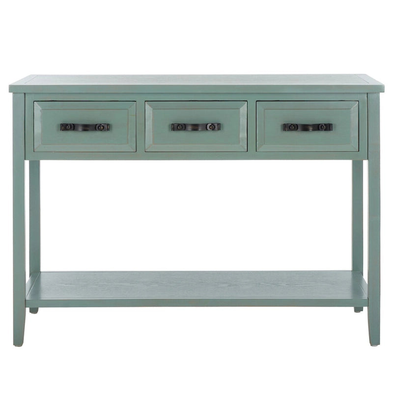 Console Jennette noire/noyer - 42Wx15Dx30H