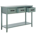 Console Jennette noire/noyer - 42Wx15Dx30H
