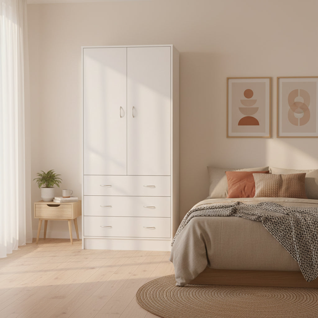 Prescott Armoire - White