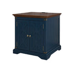 Table d'appoint de ferme avec station de recharge - 63,5 cm de hauteur