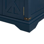 Table d'appoint de ferme avec station de recharge - 63,5 cm de hauteur