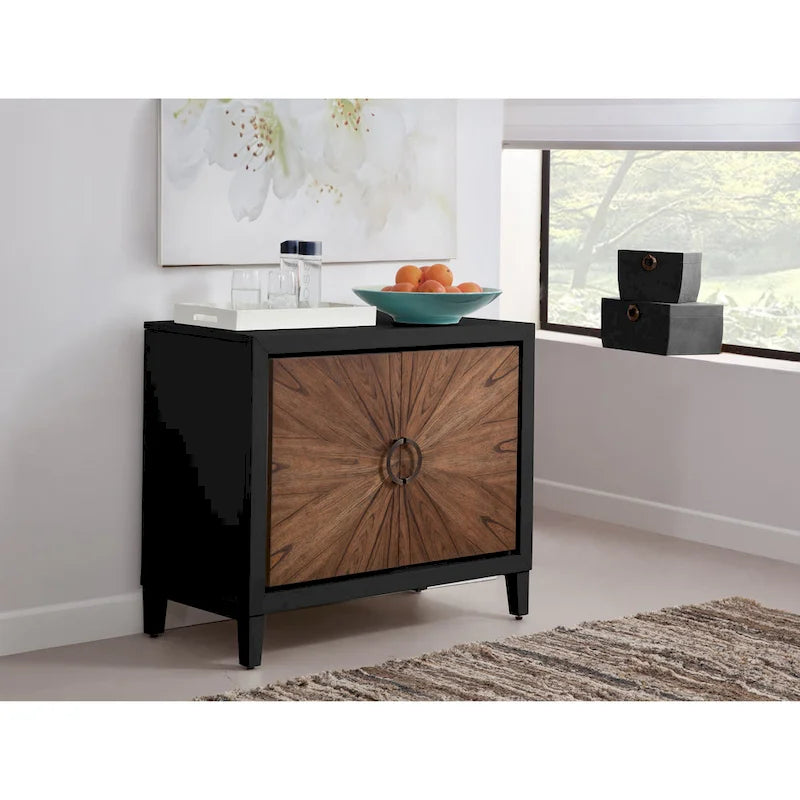 San Tropez 2-Door Wood Accent Chest
