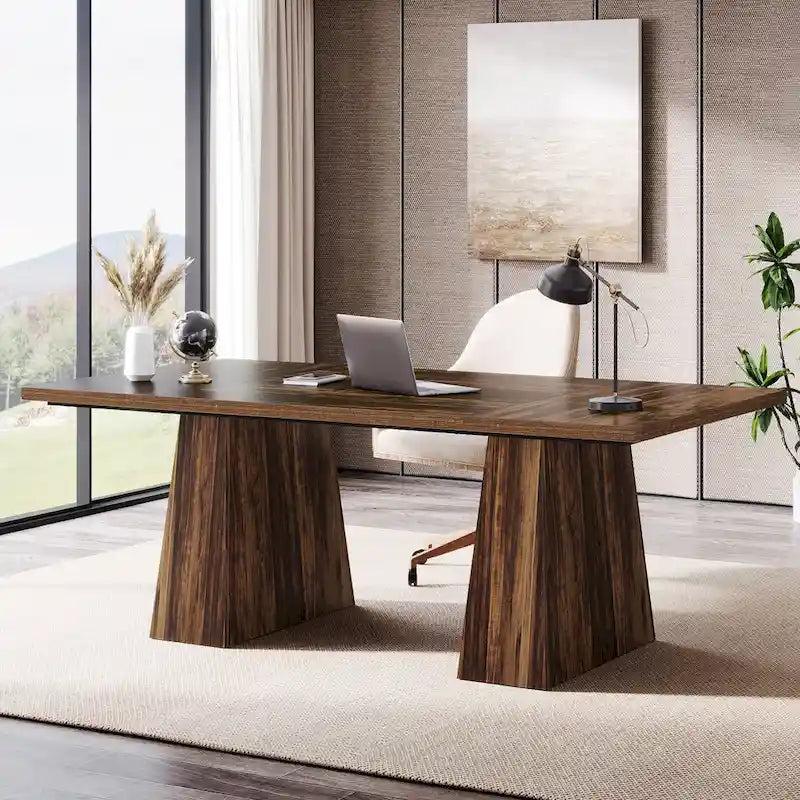 63 Inches Office Desk, Executive Desk for Home Office